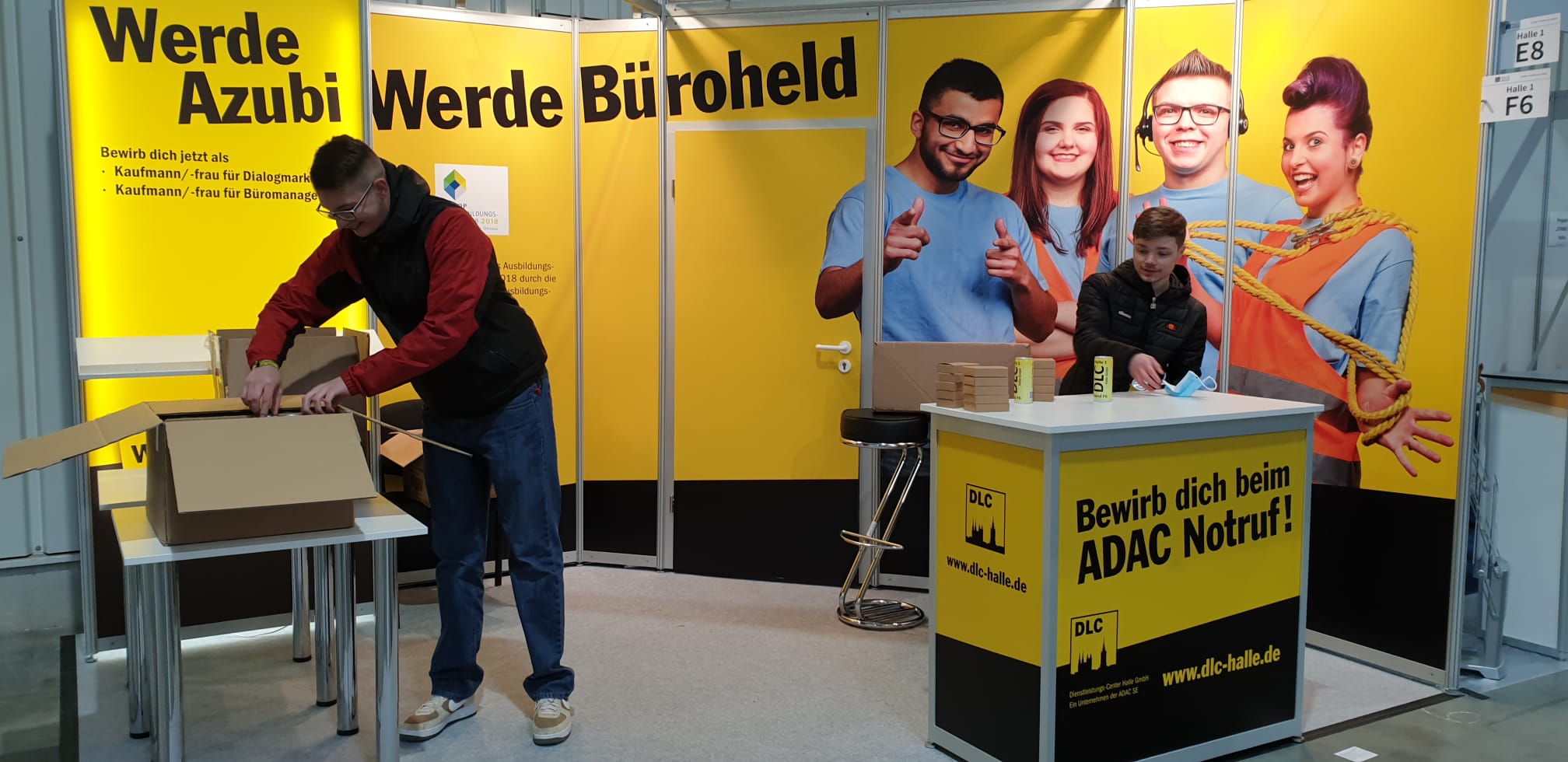 Stand Aufbau